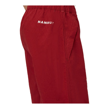 Pantaloni Scurti Copii Mammut Crag Climbing Midi Rosu