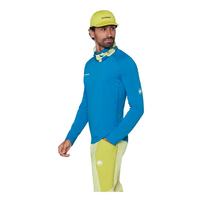 Bluza Barbati Mammut Ducan FL Longsleeve Glacier Blue