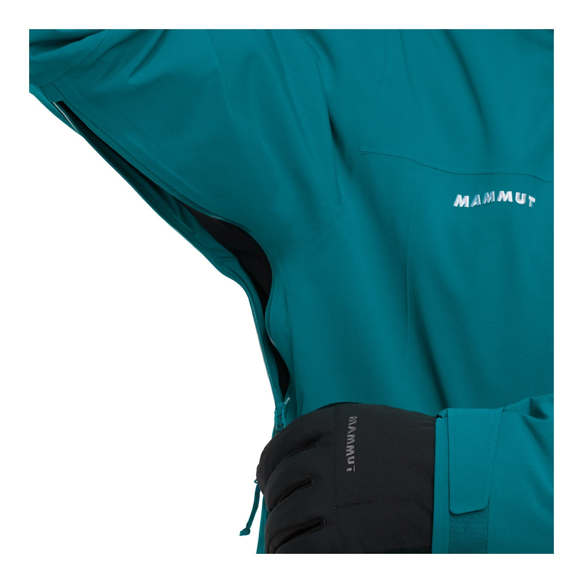 Geaca Schi Barbati Mammut Stoney HS Thermo Hooded Green