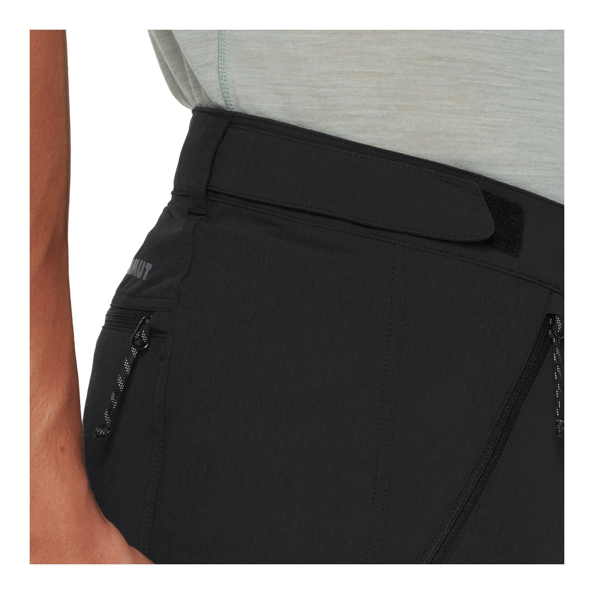 Pantaloni Zip-Off Barbati Mammut Runbold IV Zip Off Black