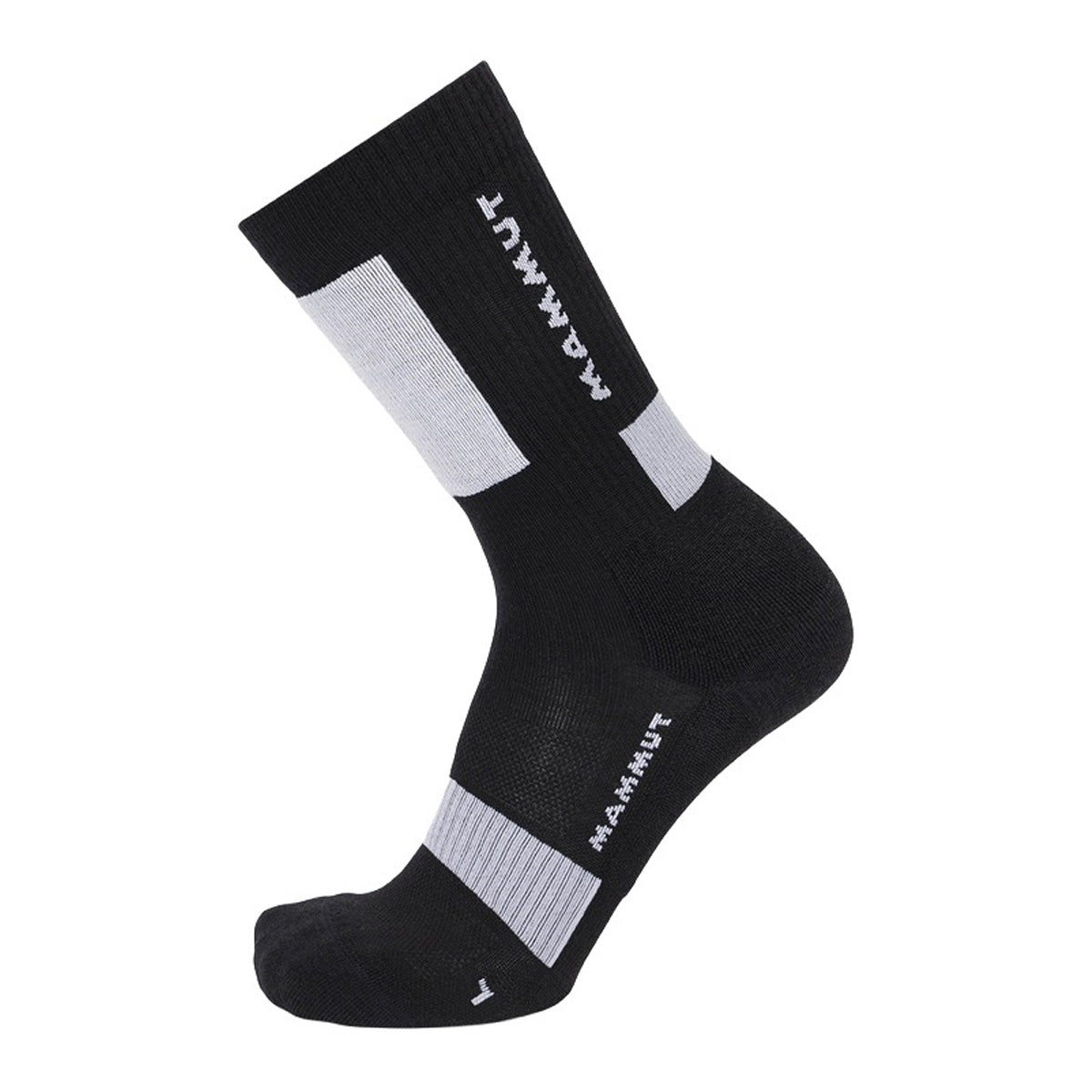 Sosete Drumetie Mammut Socks Mountaineering Lightweight Merino Crew Black-White