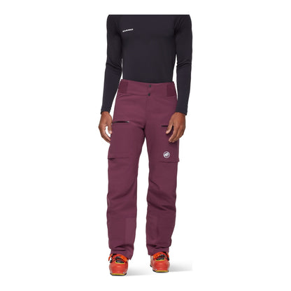 Pantaloni Schi Barbati Mammut Stoney HS Thermo Burgundy