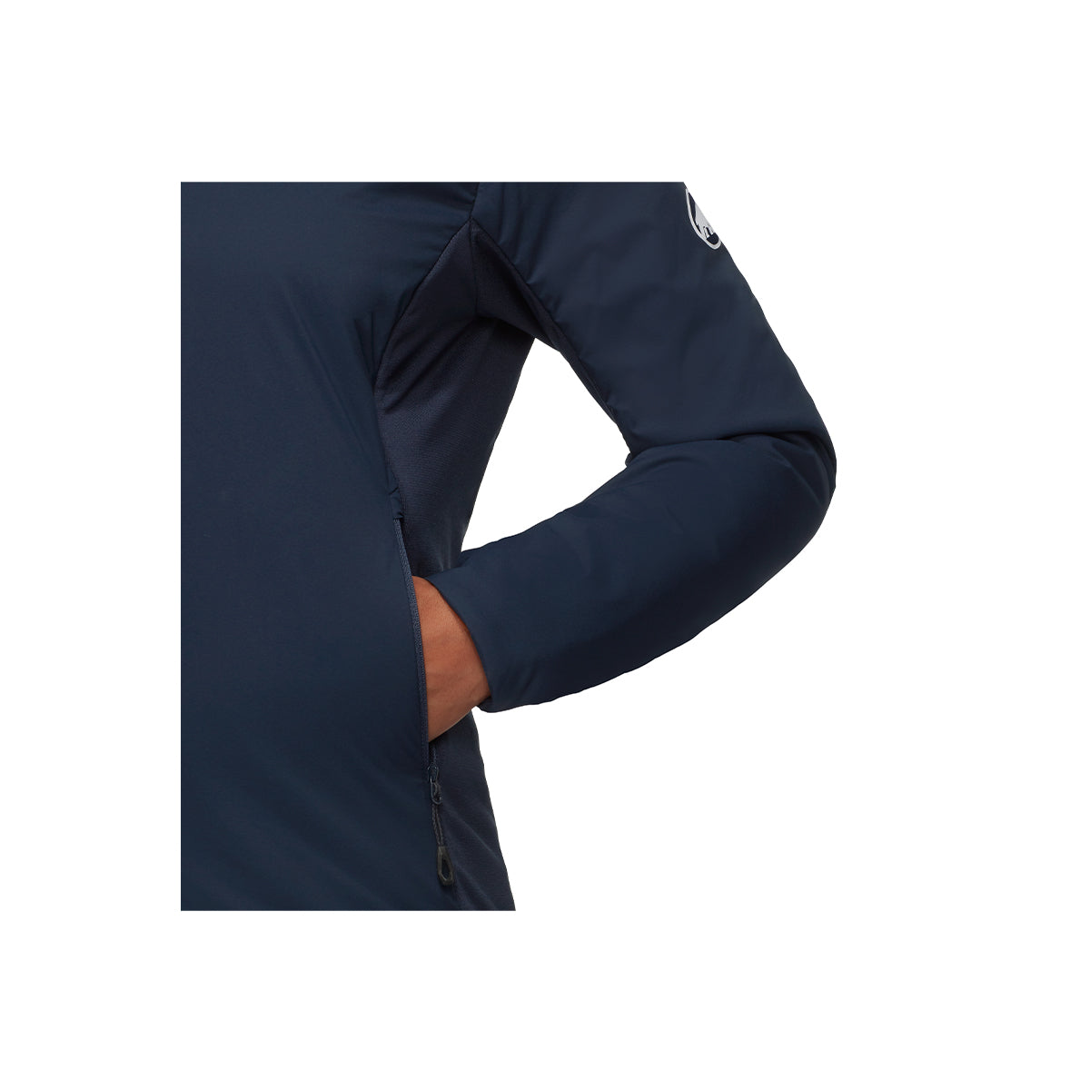 Jacheta Femei Mammut Rime Light In Flex Hooded Marine