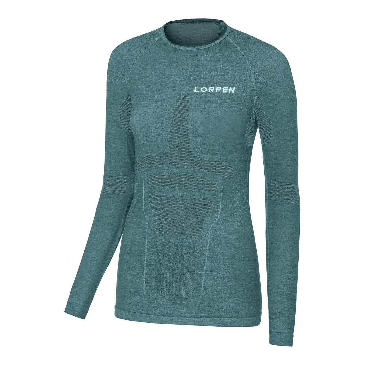 Bluza Termica Femei Lorpen Taku L/S Deep Arctic Blue