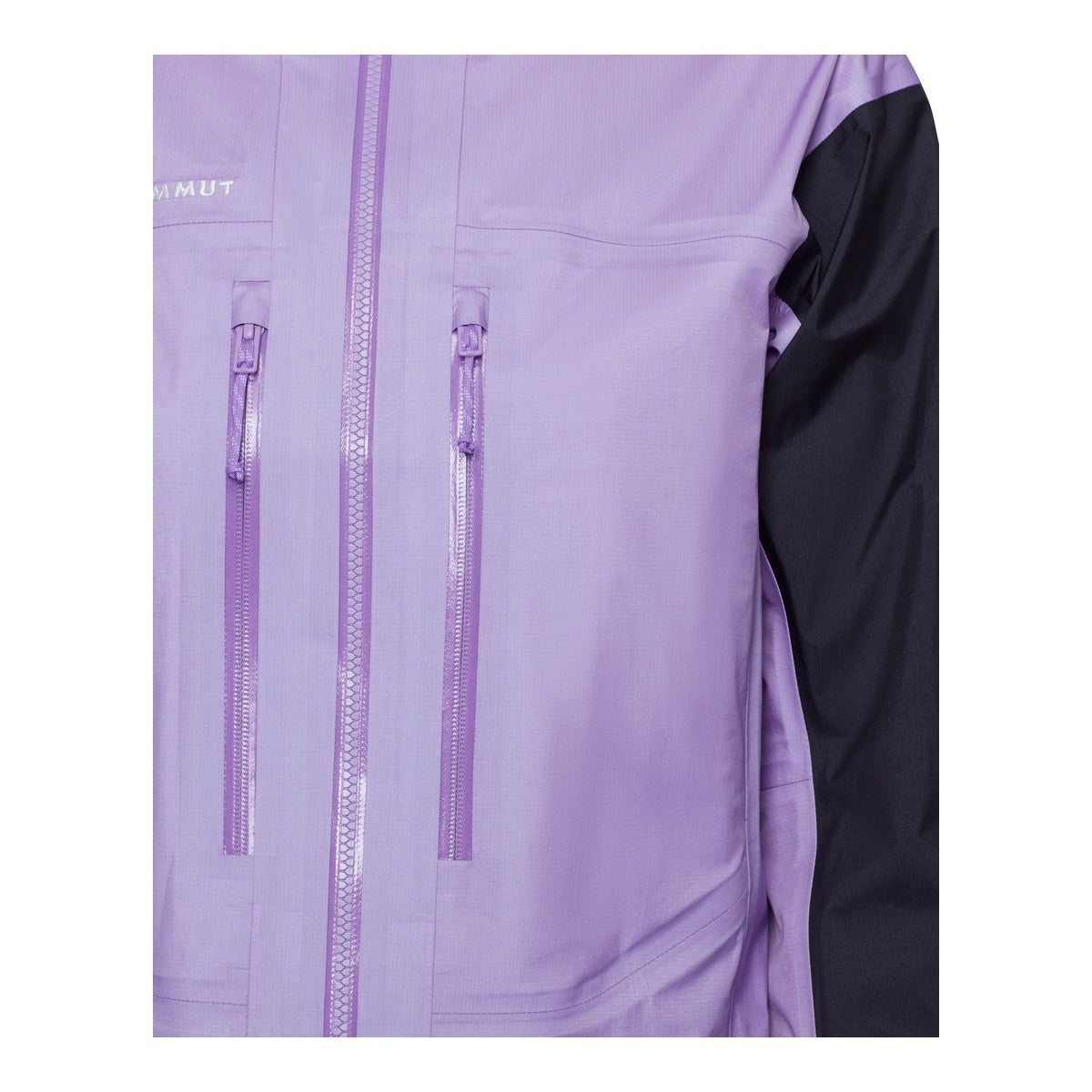 Jacheta Femei Mammut Taiss Light HS Hooded Lavandin-Black