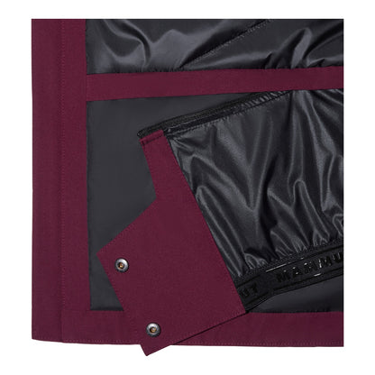 Geaca Schi Barbati Mammut Stoney HS Thermo Hooded Burgundy