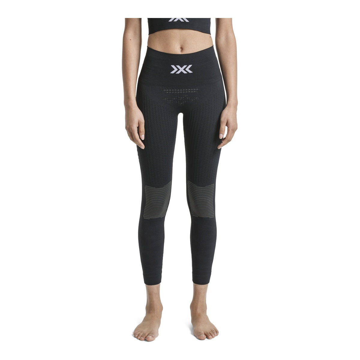 Colanti Femei X-Bionic Energizer 4.0 Fitness 7/8 Wmn Black/White