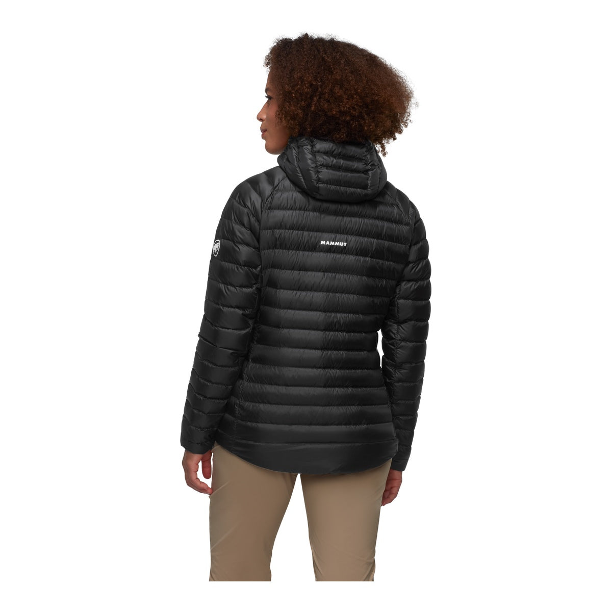 Geaca Puf Femei Mammut Broad Peak IN Hooded Black