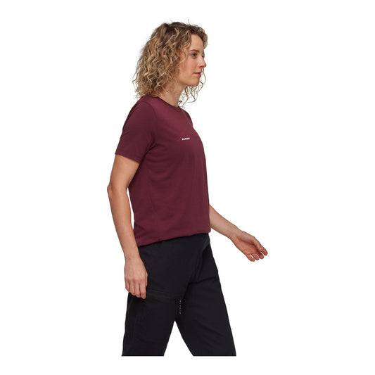 Tricou Femei Mammut Mountain Eiger Vin