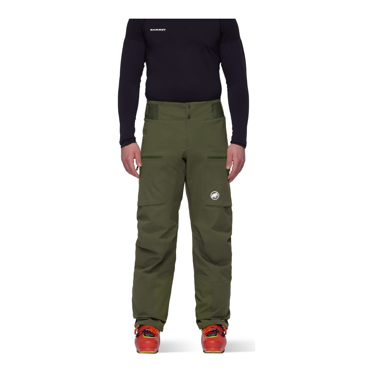 Pantaloni Schi Barbati Mammut Stoney HS Thermo Khaki