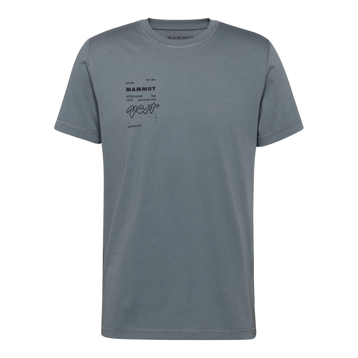 Tricou Barbati Mammut Core Vert Gri