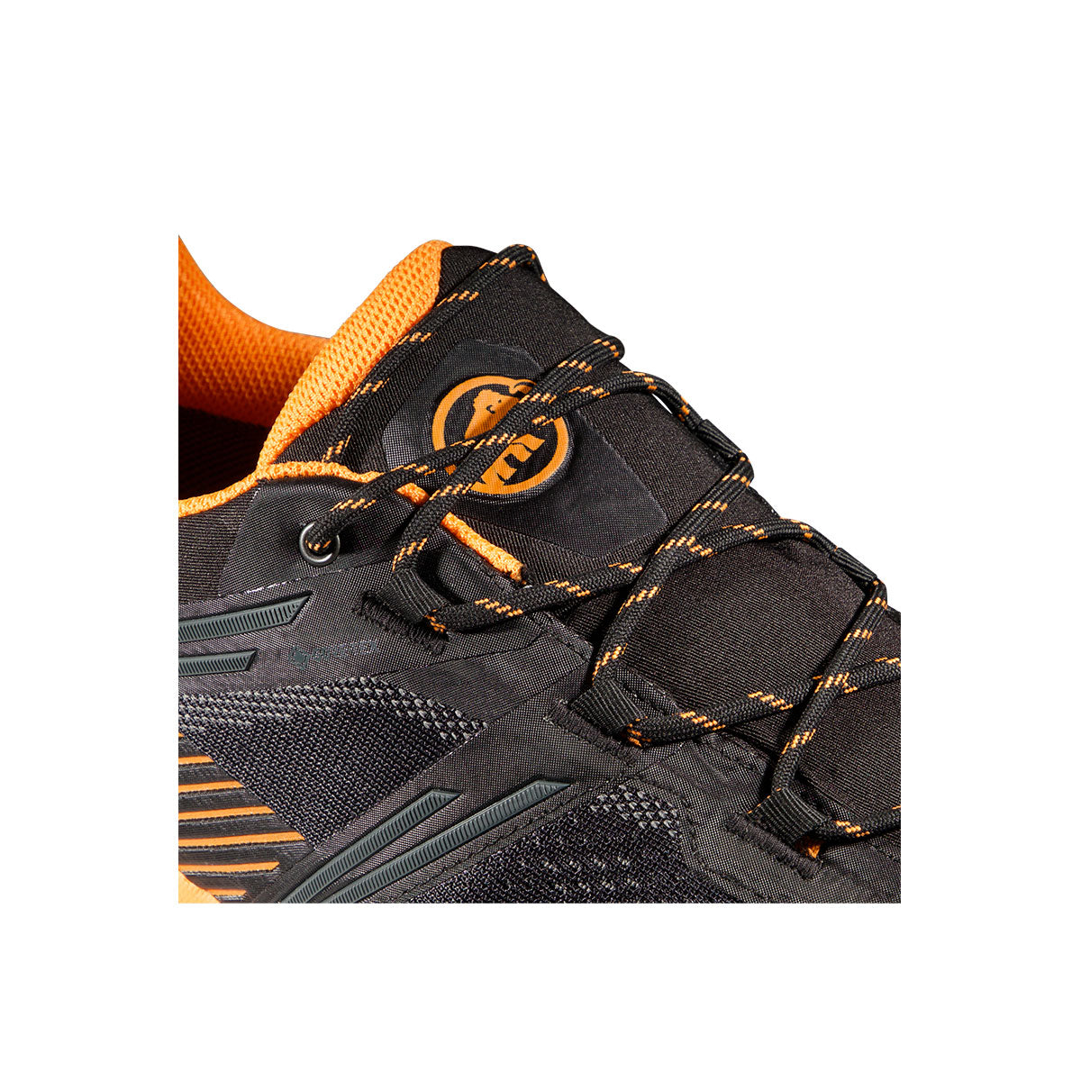 Pantofi Barbati Mammut Ducan Ii Low Gtx Black-Dark Tangerine