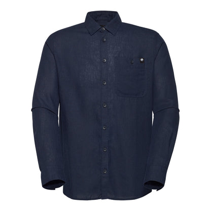 Camasa Barbati Mammut Alvra Summer Longsleeve Marine