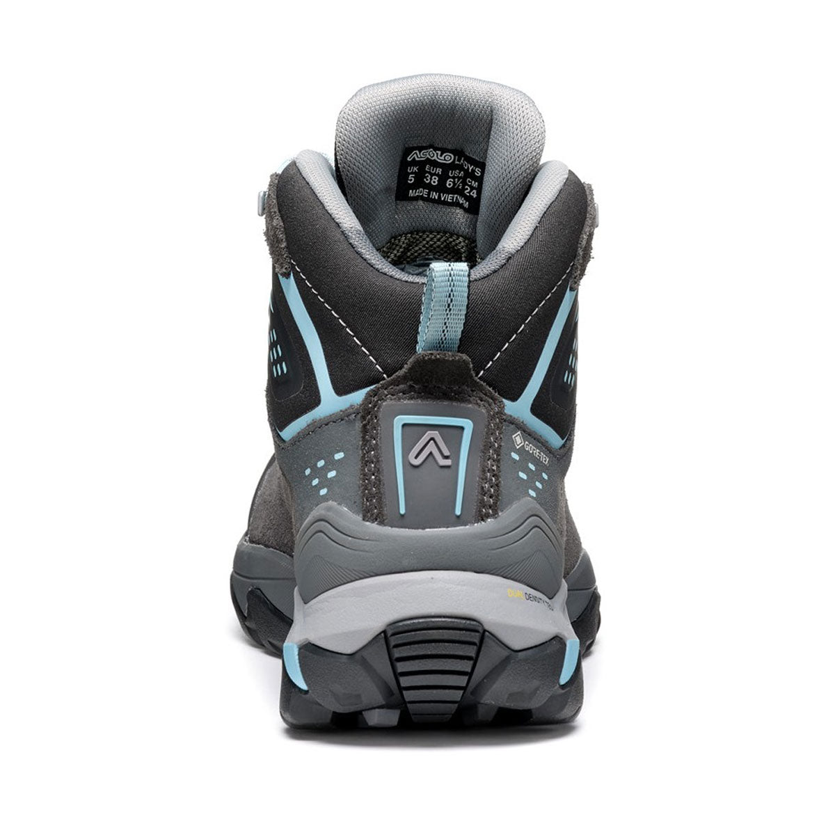 Bocanci Femei Asolo Acadia Mid Lth GTX ML Graphite-Sky Blue