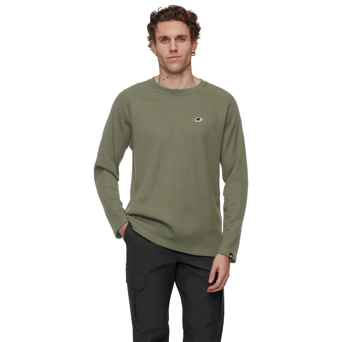 Bluza Unisex Mammut Waffle Marsh