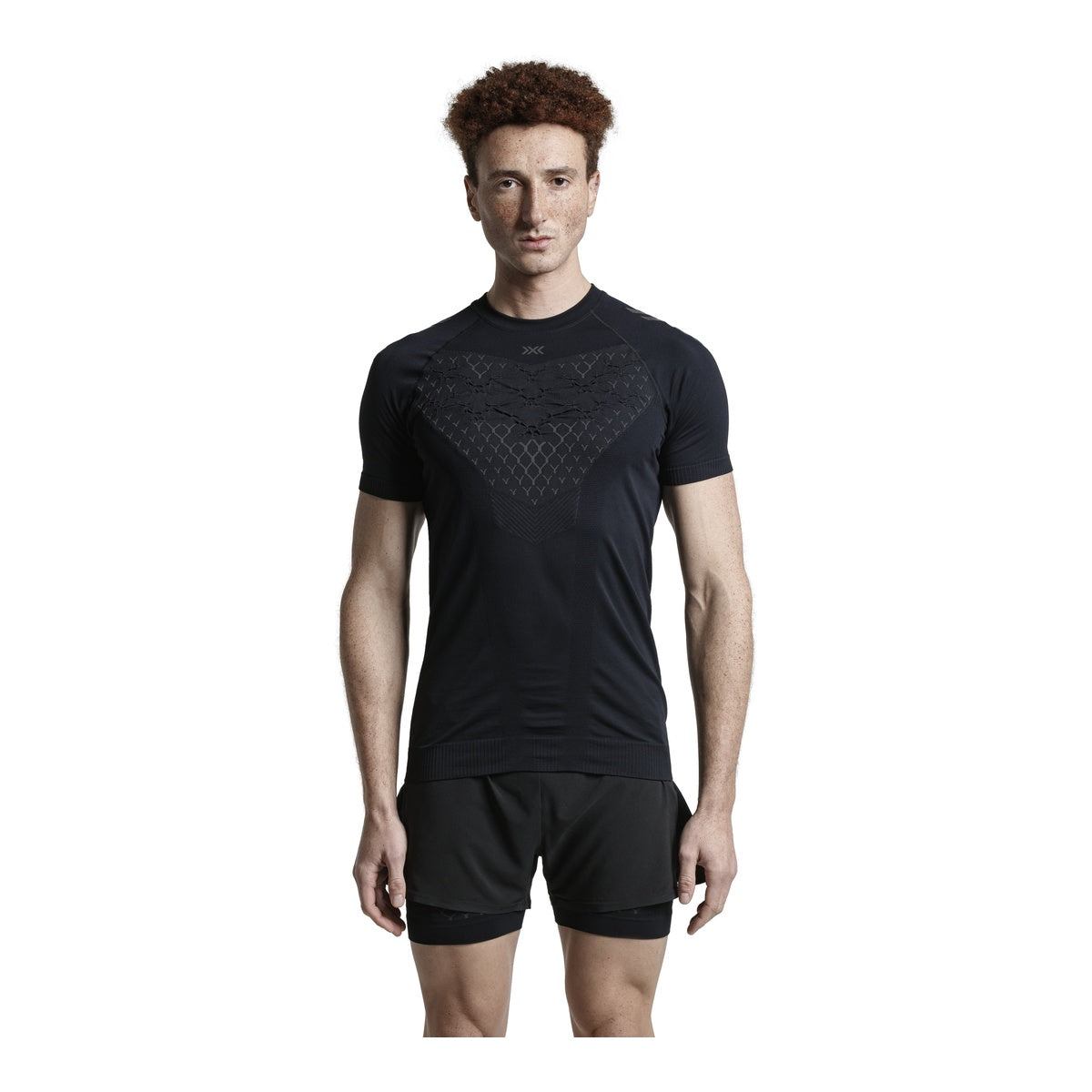 Tricou Barbati X-Bionic Twyce Run Black/Charcoal