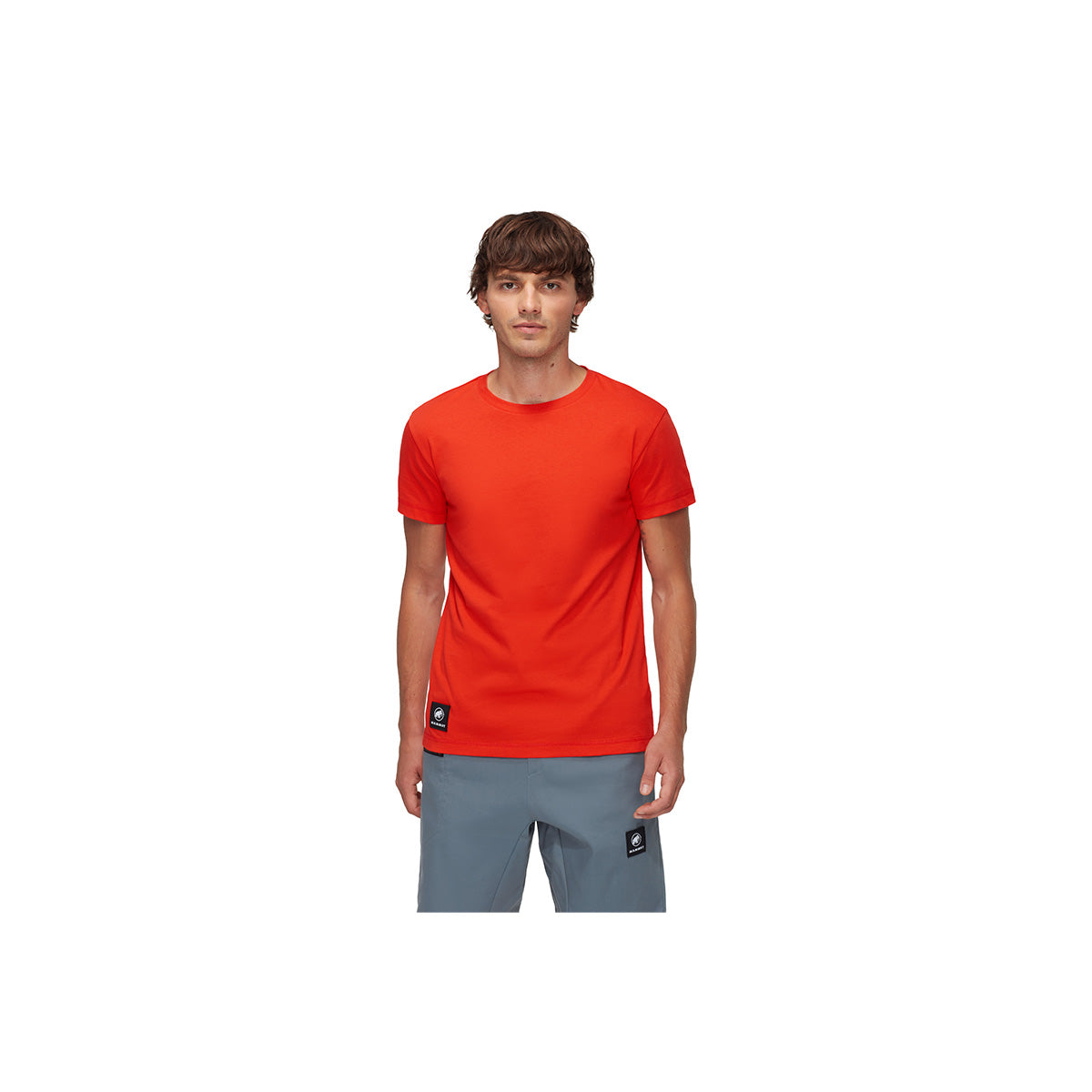Tricou Barbati Mammut Massone Patch Mammut Red