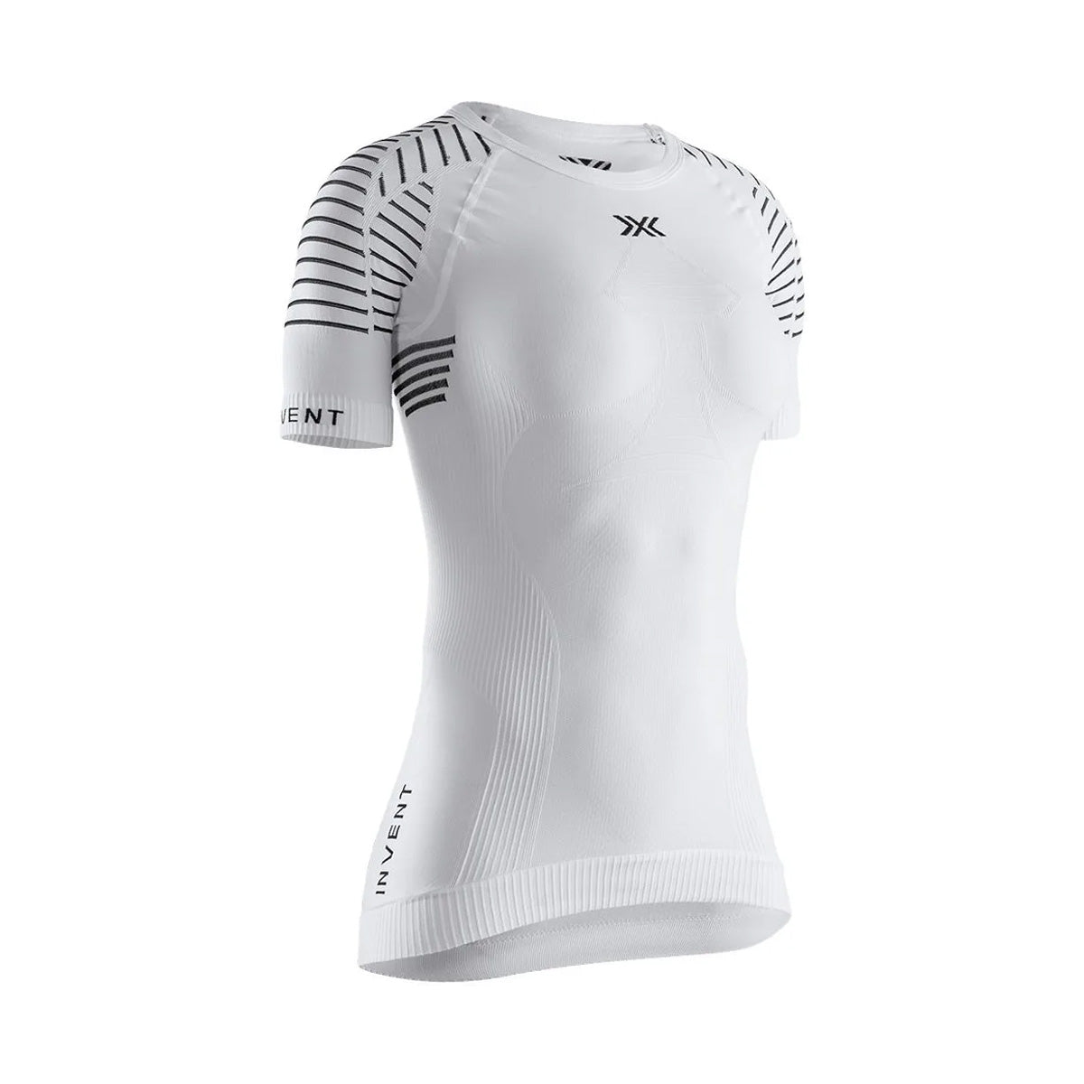 Tricou Femei X-BIONIC Invent 4.0 Lt Arctic White-Dolomite Grey