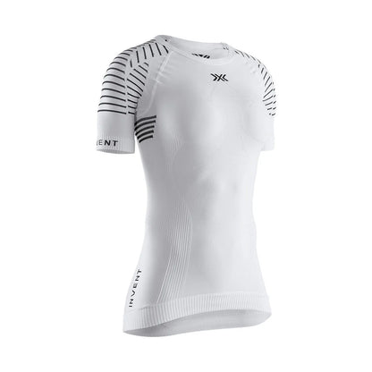 Tricou Femei X-BIONIC Invent 4.0 Lt Arctic White-Dolomite Grey