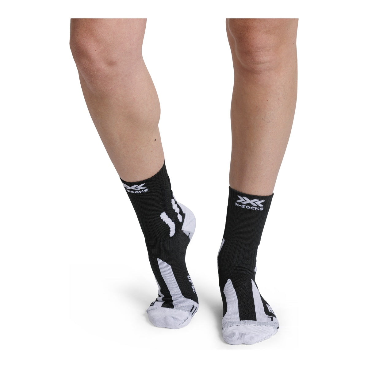 Sosete Drumetie Femei X-Bionic Trek Outdoor Wmn Opal Black/Arctic White