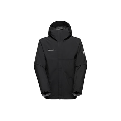 Jacheta Barbati Mammut Treeline Light HS Hooded Black