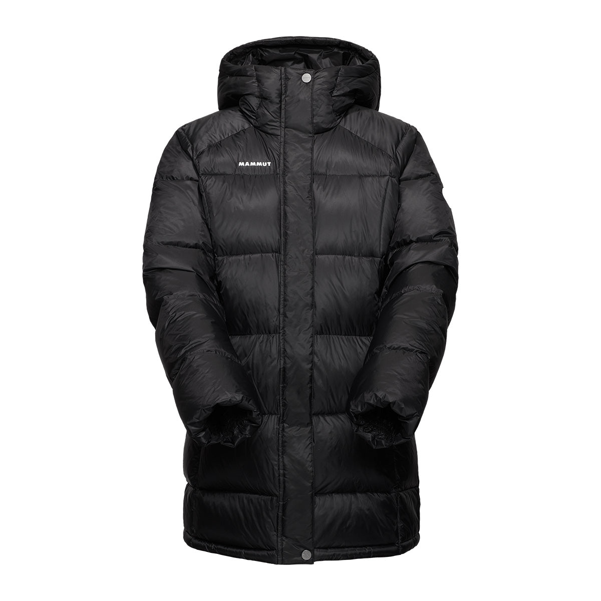 Jacheta Femei Mammut Glacier Glow In Hooded Parka Black