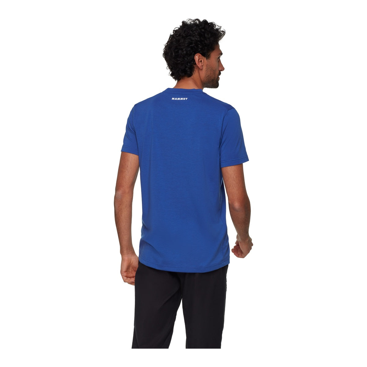 Tricou Barbati Mammut Eiger Logo Albastru