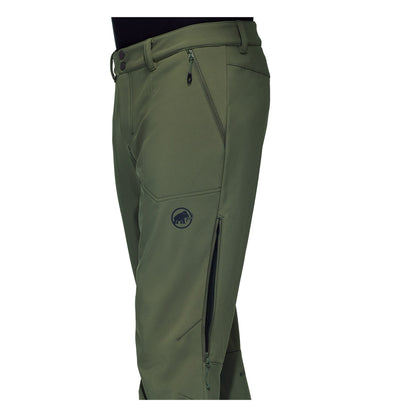 Pantaloni Barbati Mammut Runbold Winter So Dark Marsh