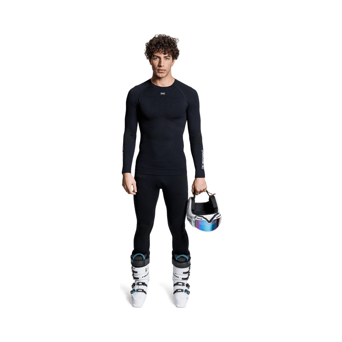 Colanti Termici Barbati X-Bionic Energy Accumulator 4.0 Opal Black/Arctic White