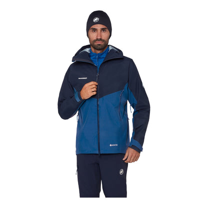 Jacheta Barbati Mammut Crater IV HS Hooded Navy