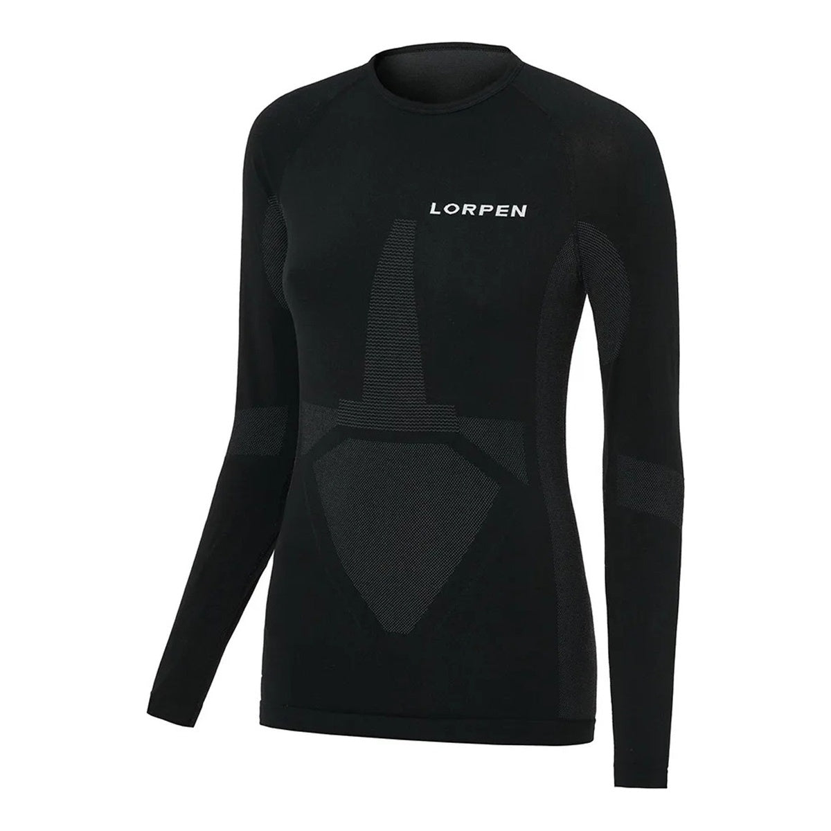 Bluza Termica Femei Lorpen Munia L/S Black
