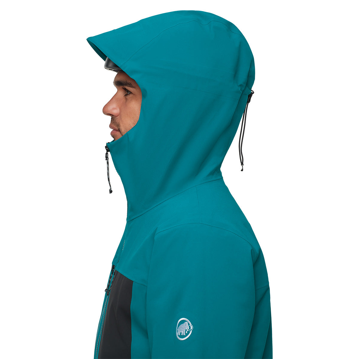 Jacheta Schi Barbati Mammut Stoney Hs Thermo Hooded Deep Teal-Black