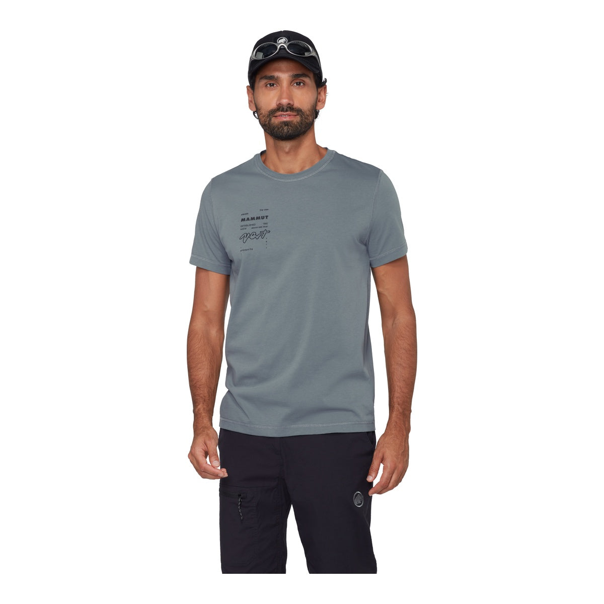 Tricou Barbati Mammut Core Vert Gri