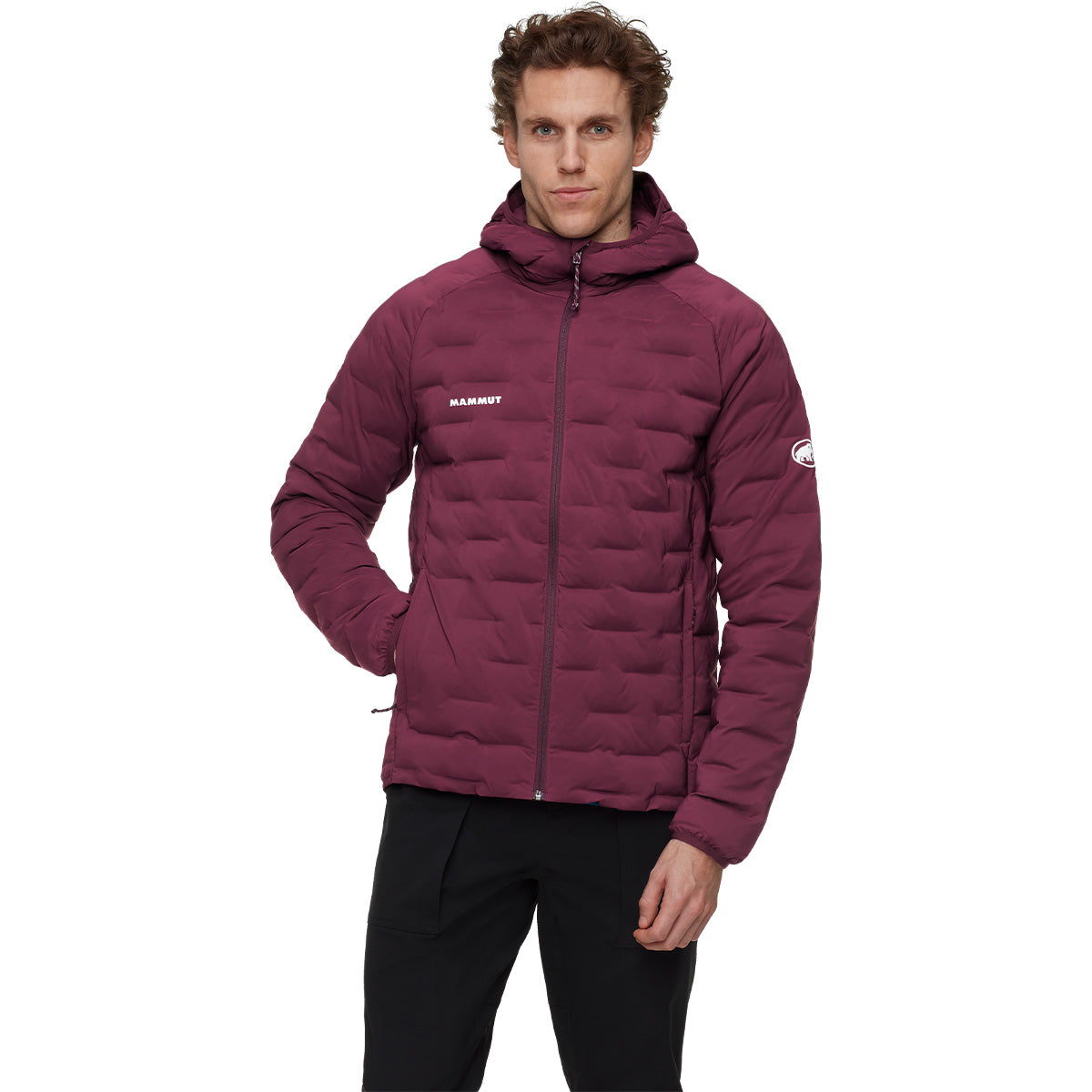 Jacheta Barbati Mammut Sender In Hooded Vin
