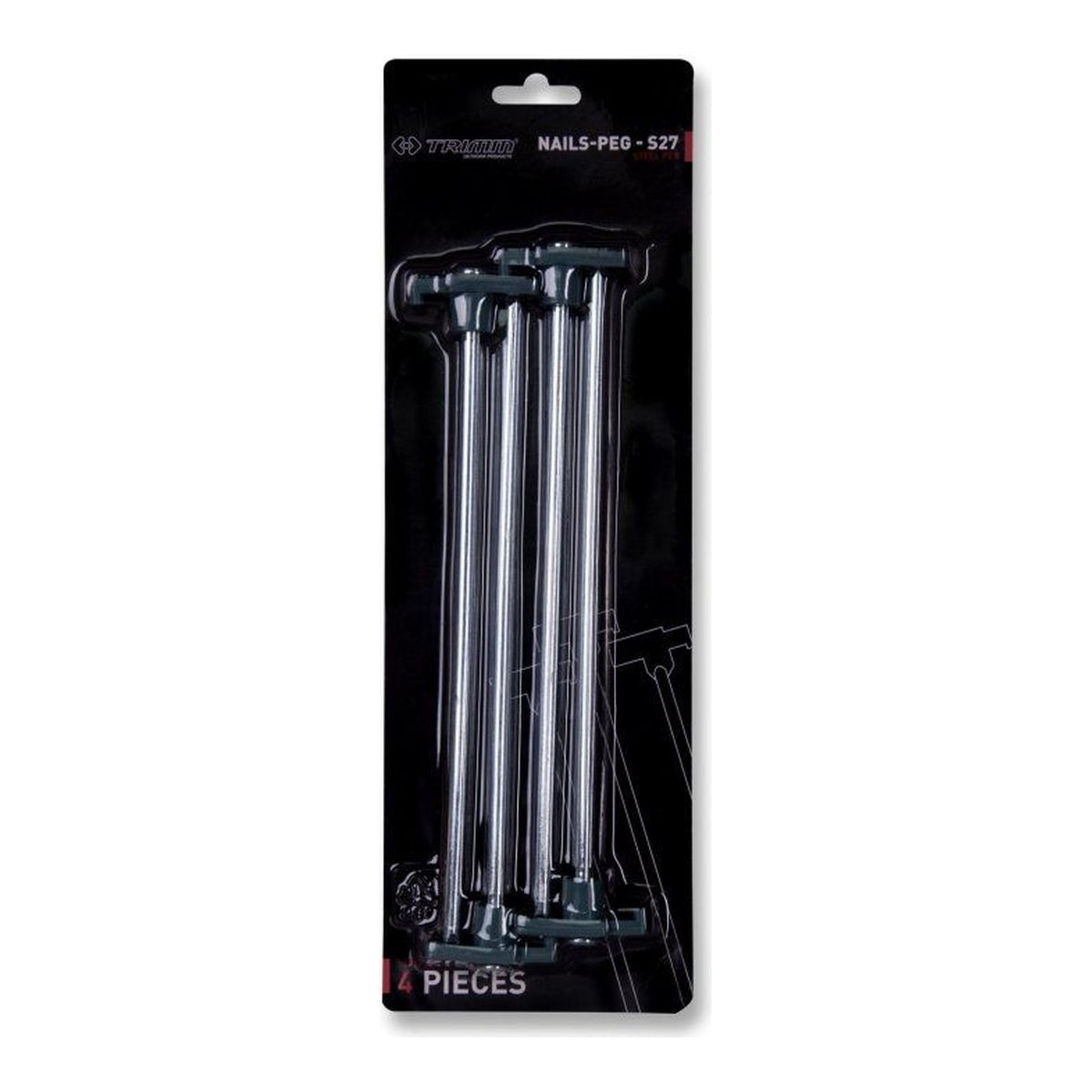 Cuie Corturi Trimm Nails-Peg - S27 Silver