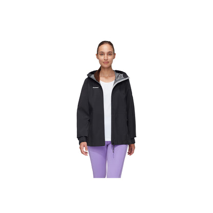 Jacheta Femei Mammut Linard Light HS Hooded Black