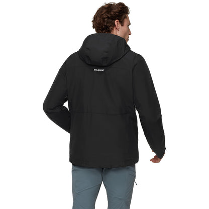 Jacheta Barbati Mammut Treeline 3 In 1 Hs Hooded Black-Black