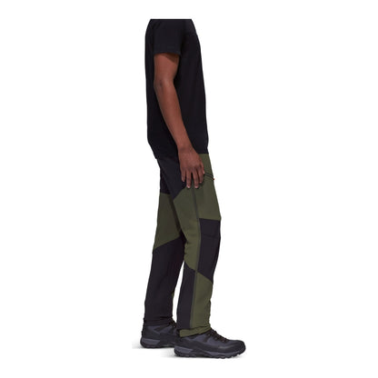 Pantaloni Softshell Barbati Mammut Zinal Guide So Hybrid Khaki