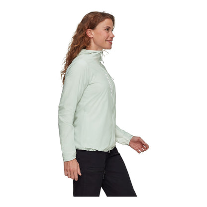 Jacheta Femei Mammut Aenergy WB Hooded Silver Sage