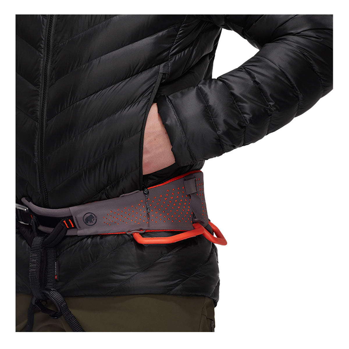 JACHETA BARBATI BROAD PEAK IN HOODED BLACK