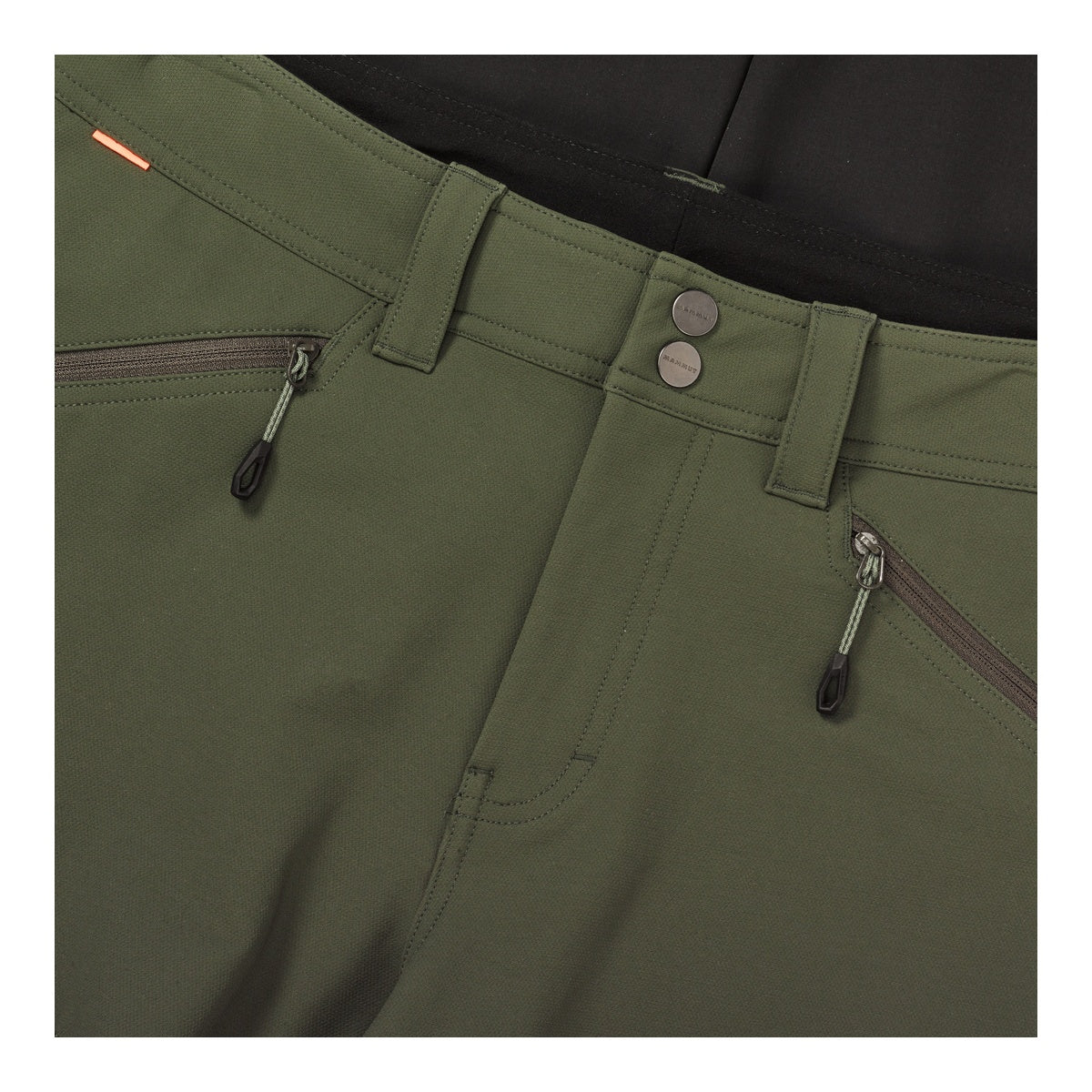 Pantaloni Softshell Barbati Mammut Zinal Guide So Hybrid Khaki
