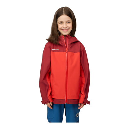 Jacheta Copii Mammut Taiss HS Hooded Mammut Red-Dark Mammut Red