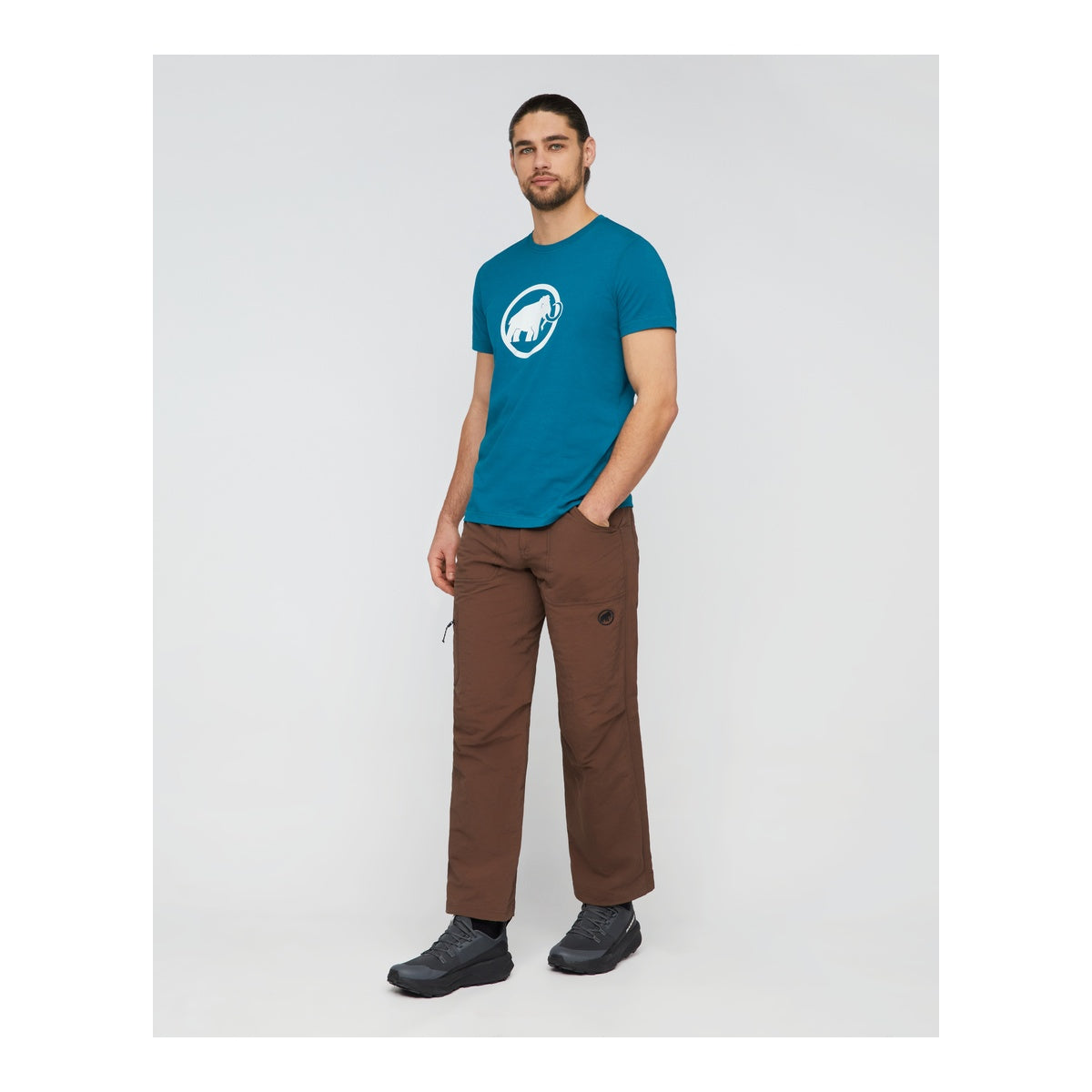 Tricou Barbati Mammut Core Classic Turquoise
