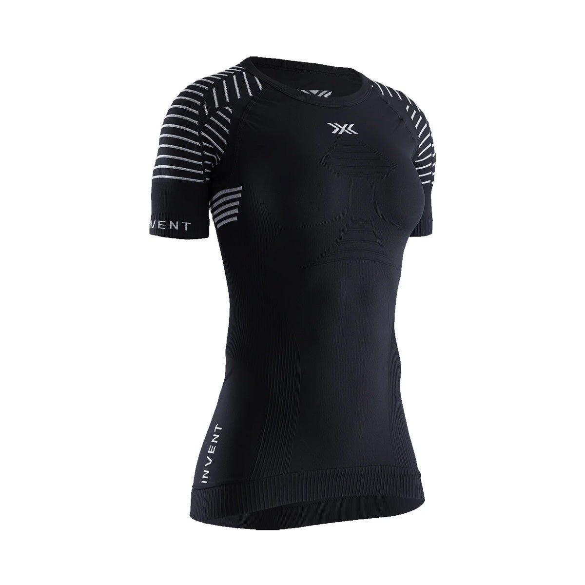 Tricou Femei X-BIONIC Invent 4.0 Lt Opal Black-Arctic White