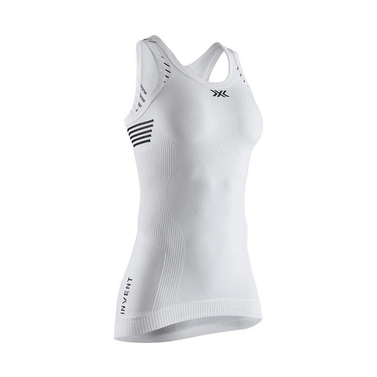 Maiou Femei X-BIONIC Invent 4.0 Lt Arctic White-Dolomite Grey