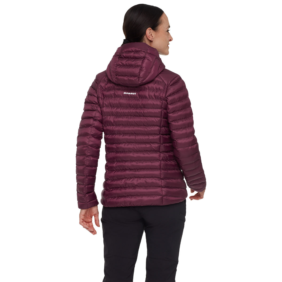 Jacheta Femei Mammut Albula In Hooded Vin-Black