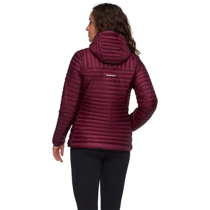 Jacheta Femei Mammut Broad Peak Light In Hooded Vin