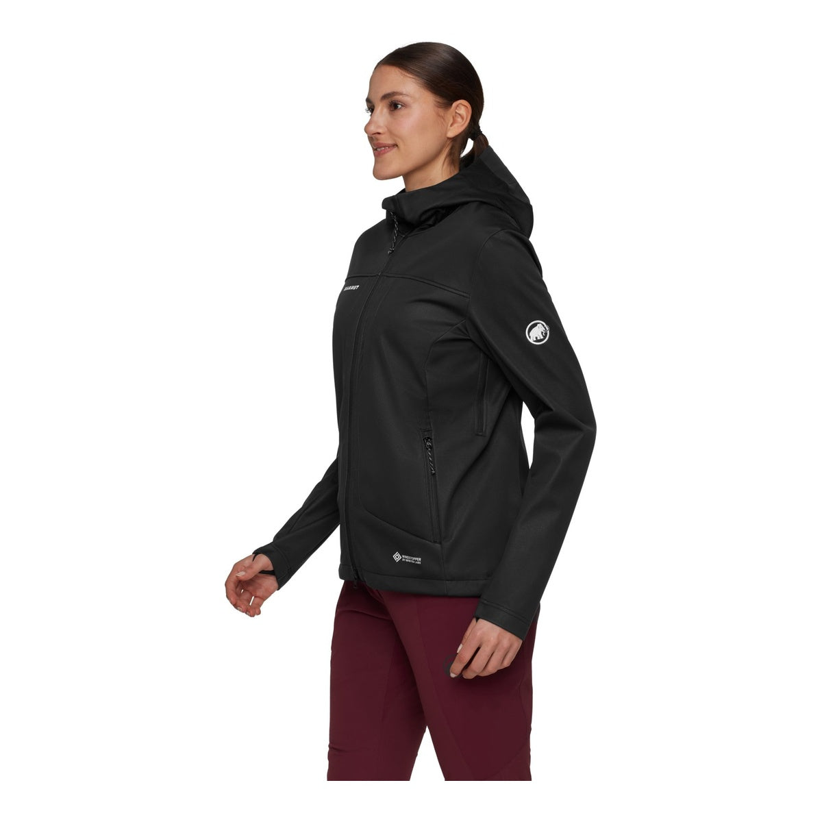 Jacheta Softshell Femei Mammut Ultimate VIII So Hooded Black