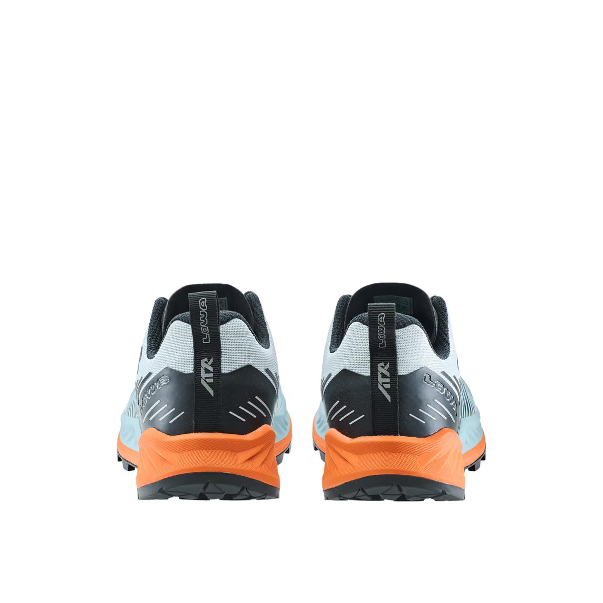 Pantofi Alergare Trail Barbati Lowa Amplux 2 Misty Blue/Orange