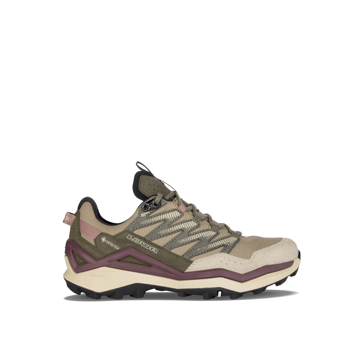 Pantofi Drumetie Dama Lowa Maddox Pro GTX Lo Desert/Old Rose